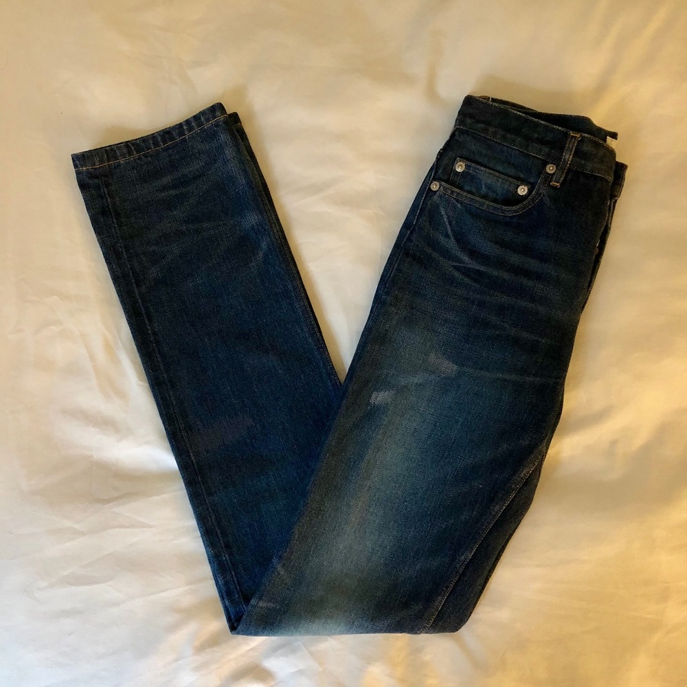 A.P.C rue de fleurus denim size 25 made in Japan
